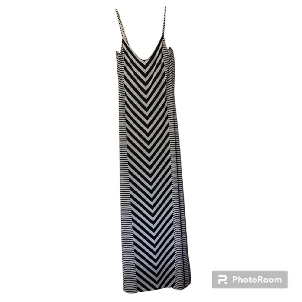 Moa Moa Chevron Maxi Dress